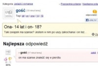 Ona ma 14 lat a on 18? Taki związek ma szanse? ZOBACZ co napisali na forum! haha :D