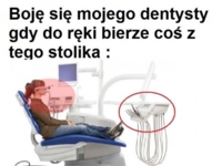 dentysta i stolik