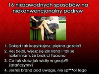 16 niekonwencjonalnych sposobów na podryw! :)