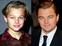 Leonardo DiCaprio! Dawniej a dziś. Troche się zmienił :)