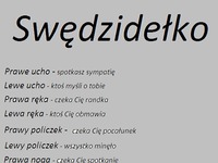 Pewna część ciała cię swędzi sprawdź może to oznacza, że ktoś cię kocha lub zdradza...
