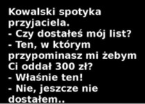 Kowalski spotyka przyjaciela! DOBRE :D