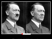 Tak wyglądałby Adolf Hitler bez wąsów! MASAKRA