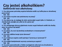 Czy jesteś alkoholikiem Zrób sobie test i podziel się wynikiem ze znajomymi :)