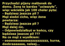 Żona naskoczyła na męża! ZOBACZ co on na to!