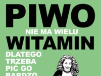Piwo nie ma wielu witamin! :D