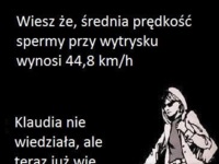 Średnia prędkość wytrysku - warto to wiedzieć ;D