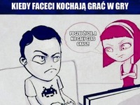 Kiedy faceci i kobiety kochają grać w gry! ;)