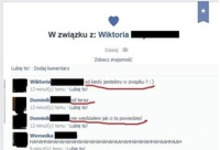 Nie warto spieszyć się ze zmianą związku na fb... Zobacz co mu odpisała :D