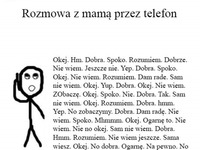 Rozmowa z mamą