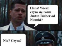 Czym się różni Niemka od Justina Biebera? :D Dobre!