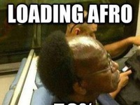 Ładuję afro