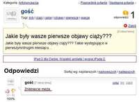 Jakie były pierwsze objawy ciąży? Tego się nie spodziewałeś :D