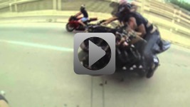 Karma spotkała motocyklistów